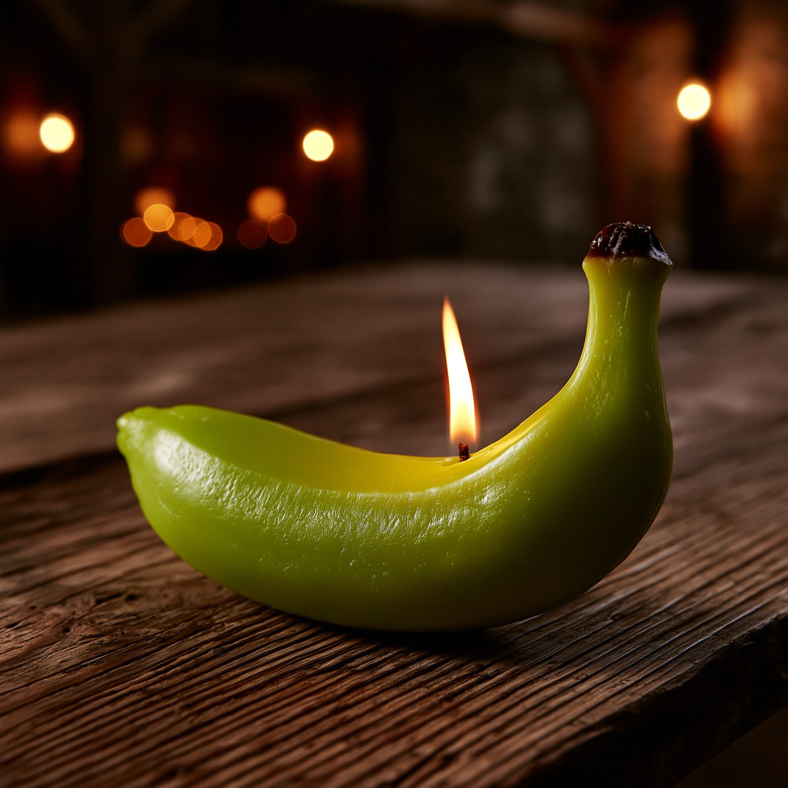 The Lantern — vegan green banana candle