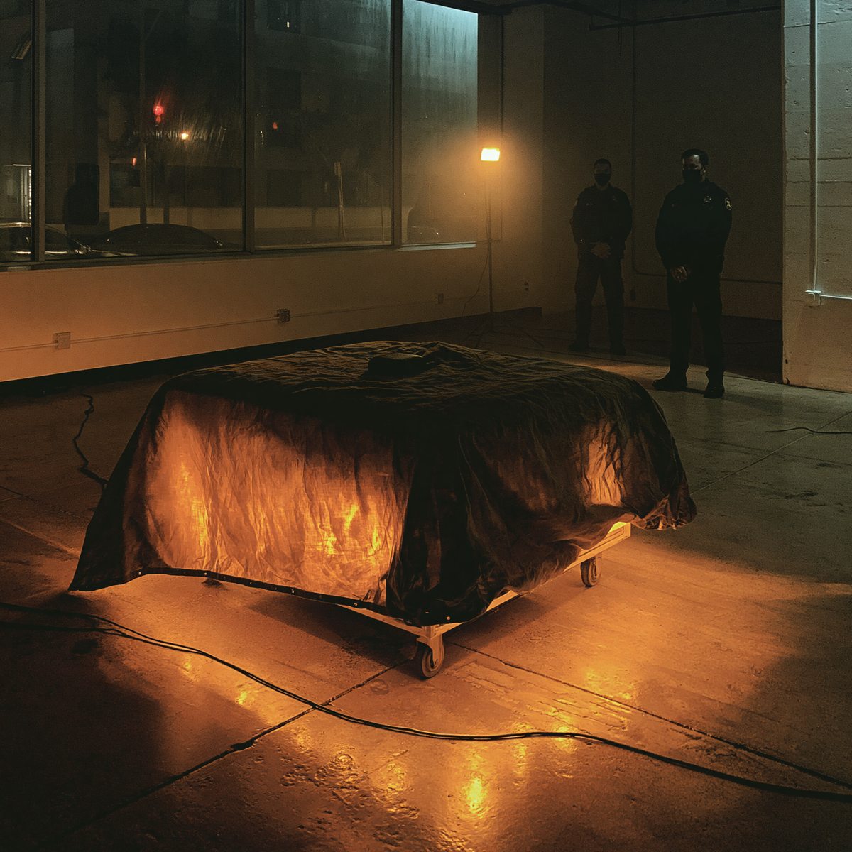 LP-01 night transport under cover